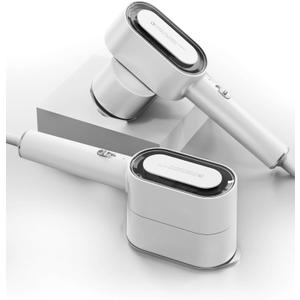 KopBeau Steamer for Clothes,2-in-1 Clothes Steamer & Iron for Wrinkles Remover,NTC Precision Ironing Protects Clothes,14 Min of Continuous Steam,1000W Travel Steamer for Travel and Home Use,White