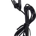 Mini Clip Microphone for Phone Computer Portable Lavalier Mic for Interviews Lectures Video Conferencing Hands Black