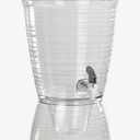 CreativeWare Bark Beverage Dispenser, 2.5 Gallon, Clear, (Pack of 1)