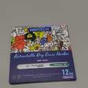 WRITECH Retractable Dry Erase Markers: Fine Tip Assorted Color Low Odor Multi Colored Set Refillable Clickable Multicolor Thin Point Whiteboard Marker Bulk 12ct No Bleed Smear