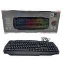 RGB Wired Gaming 100% Keyboard USB for Windows Mac PC Rainbow Lifeworks Samurai