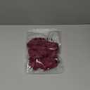 ZAFUL Women's Tie Back Padded High Cut Bralette Bikini Set Two Piece Swimsuit (1-Plum Velvet, Small)