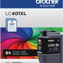 Brother Genuine LC401XLBK High Yield Black Ink Cartridge