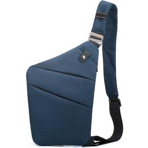 Crossbody Travel Bags for Women, Anti Theft Proof Safe Slim Sling Travel Purses, Personal Flex Shoulder Bag for Men Women