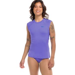 Women's Raglan Cap Cozy Honey Short Sleeve Rashguard 50+ Uv Protection Skin Guard (X-Large, Polu)
