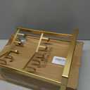 LXZ 1 PC Tabletop Hook Rack Jewelry Stand Holder Golden Hangers for Necklaces Keys Bracelets Ear Rings