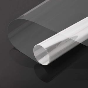 SUMAGITIN Clear Window Security Film Self-Adhesive Anti Shatter Safety Window Glass Protection Sticker Heat Control Anti UV for Home and Office 2Mil, 35.4inch x 8.2feet