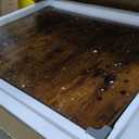 Lyromix 71'' Dog Crate Furniture for 2 Large Medium Dogs, XXL Wooden Indoor Double Crate Kennel Cage Large Breed with Door, TV Stand End Table with Divider, No Cushion,Brown