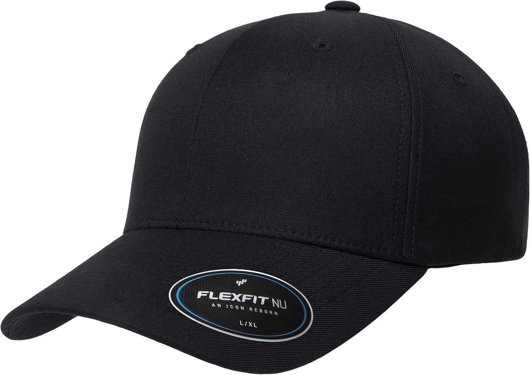 Flexfit Womens NuBaseball Cap (Black, L)