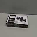 BS-218pro Universal Speaker Wall Mount for Small Speakers ,Vertical 120, Horizontal 180Adjustment,Hold up to 30lbs,Compatible with Bose, JBL, KEF, Klipsch, Sony & Others, 2 Packs, Black