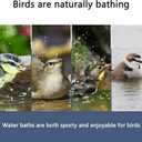 Bird Bath for Cage  Multi-Functional Parakeet Bath Box with Convenient Bottom Drawer, Acrylic Material, Perfect for Breeding and Various Birds (Gray)