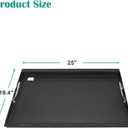 Full-Size Griddle Inserts for Weber Genesis 300 Gas Grill, Griddle for Weber Genesis 300 Series E-310 E-320 E-330 S-310 S-320 S-330 EP-310 EP-320 EP-330 CEP-310 CEP-330, Replace for 7524 Grate
