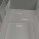 4 Pcs 14, 12, 10, 8 Inch Extra Large Acrylic Display Risers Clear Acrylic Shelf Riser Display Stands 5 mm Thick Rectangular for Collectibles Figures