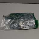 20 Pcs Dusty Blue Large Velvet Christmas Bows 4.7" x 11" Big Pre Tied Handmade Fringe Velvet Ribbon Bows 1" Wide Rustic Crafts Gift-Bows with Twist Tie for Gift Wrapping Christmas Decor