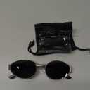 livho 2025 Trendy Oval Sunglasses - Stylish Polarized Shades for Everyday - Retro Metal Frames