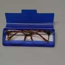 VisionGlobal Blue Light Blocking Glasses for Women/Men, Anti Eyestrain, Computer Reading, TV Glasses, Stylish Oval Frame, Anti Glare(Tortoise,+1.75 Magnification) (02_Days_Tortoise)