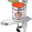 Commercial Can Opener Heavy Duty - Design for #10 Cans up to 11" Tall - Industrial Kitchen Restaurant Countertop Tool with Stainless Steel Base and Precision Blade - Professional Grade
