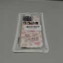 DAIZAG Case for iPhone 14 Pro Max, Compatible with MagSafe, Pink Seashells Palm Trees Beach Phone Case for Women Girls, Magnetic Clear Cover Case