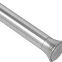 2 x Umbra Chroma Tension Rod for Window, Adjustable 54" to 90", Nickel