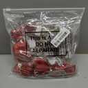 Lanties 2230 Pcs Wedding Proposal Decorations Will You Marry Me Lighted Letters Sign Red Artificial Rose Petal Luminary Paper Bags Flameless LED Candle Tealight for Romantic Night