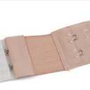 4 x 6pcs Women Ladies Soft Comfortable Back Bra 2 Hooks / 3 Hooks / 4 Hooks Band Extension Strap Extender, White/Black/Khaki