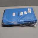 Poen 2 Pcs 41 x 29 Inch Felt Board Toddlers Flannel Board Stories Felt Stories Activities Play Kits for Preschool Classroom Wall Hanging Boys Girls Birthday Gifts Homeschooling Activity, Blue, Black