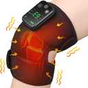 Electric Massage Knee Pad Heated Brace Massager 6 Heating Levels for Men Women Elders Electric Massage Massager Brace