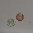 Tommee Tippee Breast-Like Pacifier, 0-6 Months, Symmetrical Design, Natural Breast-Like Baglet, BPA-Free Binkies, Rose/Green/Cream, Pack of 4