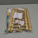 HBlife 2pcs Bamboo Dish Plate Bowl Cup Book Pot Lid Cutting Board Drying Rack Stand Drainer Storage Holder Organizer Kitchen CabinetKeep Dry
