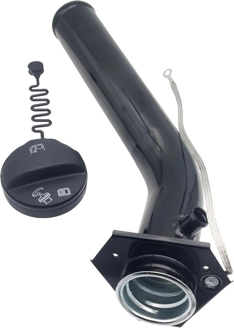 Fuel Gas Tank Filler Neck Hose with Cap for Chevy Chevrolet GMC C1500 C2500 C3500 K1500 K2500 K3500 Pickup Suburban 1988-2000 15003858 15712144 577-824