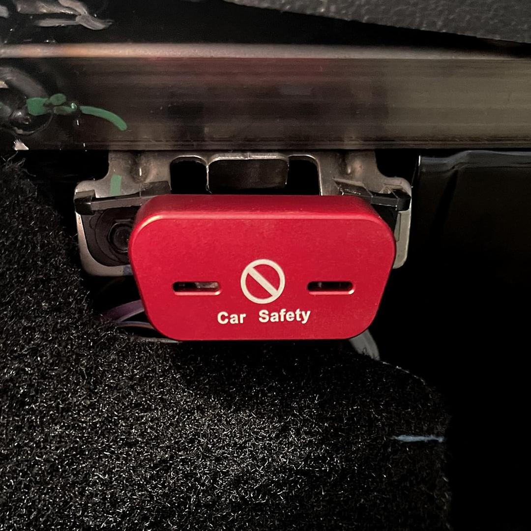 JUTA OBD2 Lock Aluminum Alloy Material OBDII Socket Locking Device Vehicle OBD Port Protection - Red