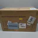 Electric Fireplace Logs Inserts Heater with Infrared Remote Controller 5 Flame Brightness 24 H Timer Overheating Protection for Home and Office Decor Black