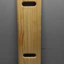 Slide Transfer Board with Handles,FSA Eligible,Made of Heavy-Duty Wood,Mobility Aid for Senior and Handicap,Load Capacity Up to 500 lbs (30 * 8 * 0.75)