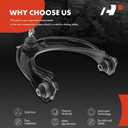 A-Premium Front Right Upper Control Arm, with Ball Joint & Bushing, Compatible with Honda Accord 2008-2012, Acura TSX 2009-2014, TL 2009-2014