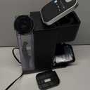 Tastyle Single Serve Coffee Maker, Iced and Hot Coffee Machine for K Cup & Grounds, Compact Design, 40oz Removable Water Reservoir, 6 to 24 Oz Brew Sizes, Fits 7.3" Travel Mug, Black