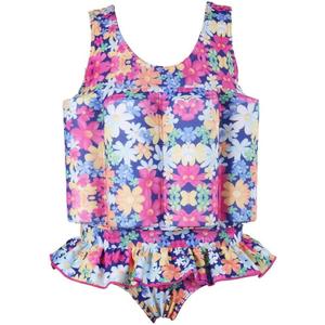 IBTOM CASTLE Baby Boy Girls One-Piece Swimsuit Summer Suit Holiday Beach Sport Bathing Suit Swimwear Swim Vest (18-24 Months, Flower)