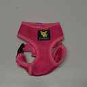 EcoBark Dog Harness - Eco-Friendly Max Comfort Harnesses - Luxurious Soft Mesh Halter - Over The Head Harness Vest- No Pull and No Choke for Small, Toy Breed, and Teacup Dogs (XS, Fuchsia Pink)