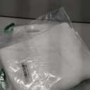 Amazon Basics Non-Slip Cotton Bath Mat, 100% Cotton Absorbent, Machine Washable, 31" L x 20" W, Bright White, Pack of 2