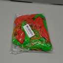 24 Pcs Christmas Punch Balloons Christmas Latex Bounce Balloons with Rubber Band Handle for Birthday Party