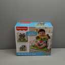 Fisher-Price Portable Baby Chair Sit-Me-Up Floor Seat with Developmental Toys and Crinkle & Squeaker Seat Pad, Panda Paws