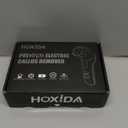 Electric Callus Remover for Feet (with Dander Vacuum), Portable Pedicure Kit Foot File Callus Remover, Rechargeable Waterproof Foot File for Foot Care Dead skin Remover with 9Head&LCD Display