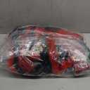 Halloween Witch Cosplay Costume for Women Witch Hat Layered Puffy Tutu Skirts Striped Tights Shoe Cover Gloves