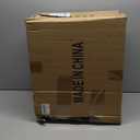 Baby High Chair, High Chairs for Babies and Toddlers, Convertible Folding High Chair with Removable Tray 5 Point Harness Footrest Detachable PU Cushion, Portable Highchair for Baby Toddlers (Black)