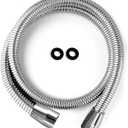 CWM 45 Inch Stainless Steel Hose for Commercial Kitchen Sink Faucets Flexible Hose Replacement