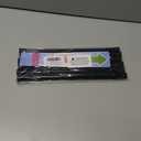 Fvonzon 6 Pack Small Tension Rods 12-19 Inch, Thin Tension Curtain Rods for Windows, Spring Rod for Closet, Cabinet & Kitchen, Mini Curtain Rod Tension Fit, Tiny Skinny Compression Rods Black