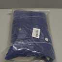 Malier Dog Winter Coat, Windproof Dog Cold Weather Coats with Real Pocket, Winter Extra Warm Pet Coat Fleece Jacket Reflective Clothes for Small Medium Large Dogs and Puppy (Blue, Large)