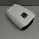 Cordless Heated Hand Massager for Arthritis & Carpal Tunnel Relief - 3-Level Compression Therapy with Air Pressure & Vibration, Rechargeable Gifts for Women/Men (White)