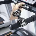 Coolpow Gym Magnetic Phone Holder Mount for MagSafeStrong Magnets Stroller Phone Holder Adjustable Stand Clamp, with Gym Equipment, Stroller, Shopping Cart, Treadmill for iPhone 17 Pro Max 16 15 14