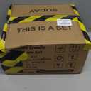 13 Pcs Pots and Pans Set, Nonstick Cookware Sets White Granite Induction Cookware, Non-toxic Healthy Non stick Kitchen Cooking Set with Frying Pans Set, Saucepans (PFAS/PFOA/PFOS Free)