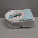 Real Feel 2-in-1 Potty with Wipes Storage, Flushing Sounds & Disposable Liners - Realistic Toilet - Easy to Clean & Assemble - Jool Baby (Aqua)